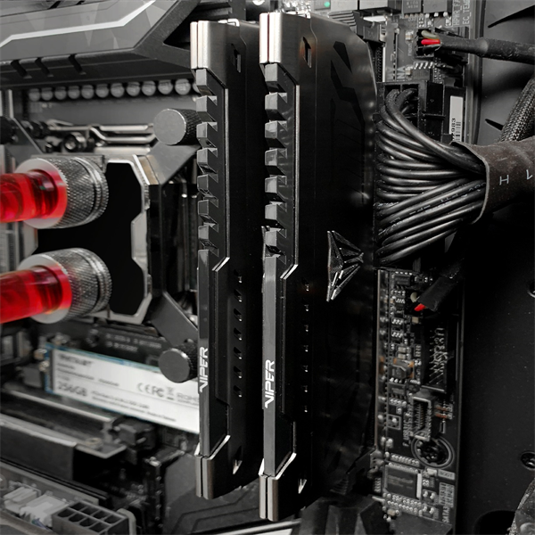Комплект памяти PATRIOT - Viper Steel 2х8 ГБ, DDR4 DIMM, non ECC, 3600 МГц, CL18, 1.35V, PVS416G360C8K