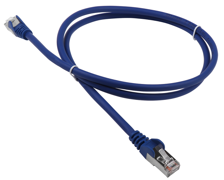 Патч-корд Патч-корд LANMASTER LSZH FTP кат.5e, 1.5 м, синий
