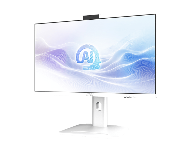 Моноблок MSI Modern AM273QP AI AiO 27" WQHD (2560x1440)IPS AG Non-touch, Core Ultra 7 155U (1.7GHz), 16Gb DDR5(2*8GB), 1TB SSD M.2, Intel UHD, WiFi, BT, camera, WirelessKB&mouse Eng/Rus, No OS,1y,White