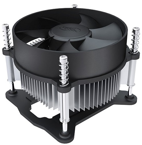 Кулер для процессора DEEPCOOL CK-11508 PWM LGA1200/115X (80шт/кор, TDP 65W, PWM, Fan 92mm) BOX (DP-ICAS-CK11508-P)