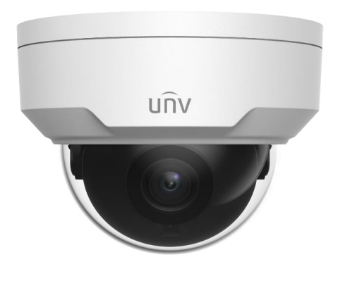 Uniview IPC324LB-SF40K-G Видеокамера IP купольная антивандальная, 1/3" 4 Мп КМОП @ 30 к/с, ИК-подсветка до 30м., 0.01 Лк @F2.0, объектив 4.0 мм, DWDR, 2D/3D DNR, Ultra 265, H.265, H.264, MJPEG, 2 потока, детекция движения, детекция пересечения линии, детекция вторжения, поддержка Micro SD карт памяти до 128 Гбайт, IP67, IK10, металл+пластик+PC, -40~+60°C