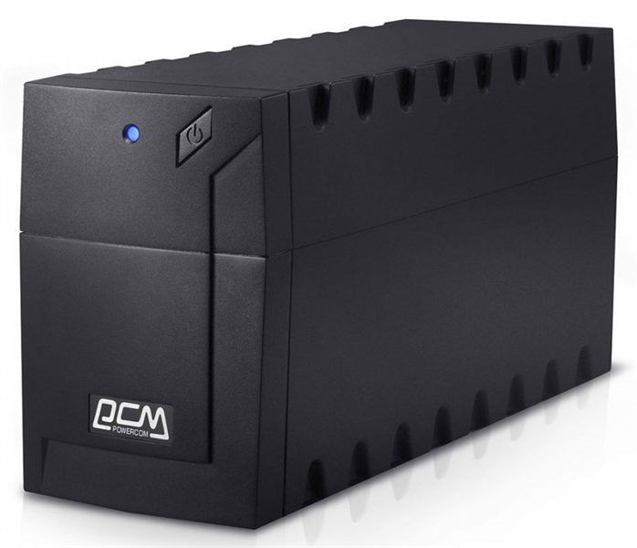 Источник бесперебойного питания Powercom Raptor, Line-Interactive, 800VA/480W, Tower, 3xSchuko (3 batt) (859784)