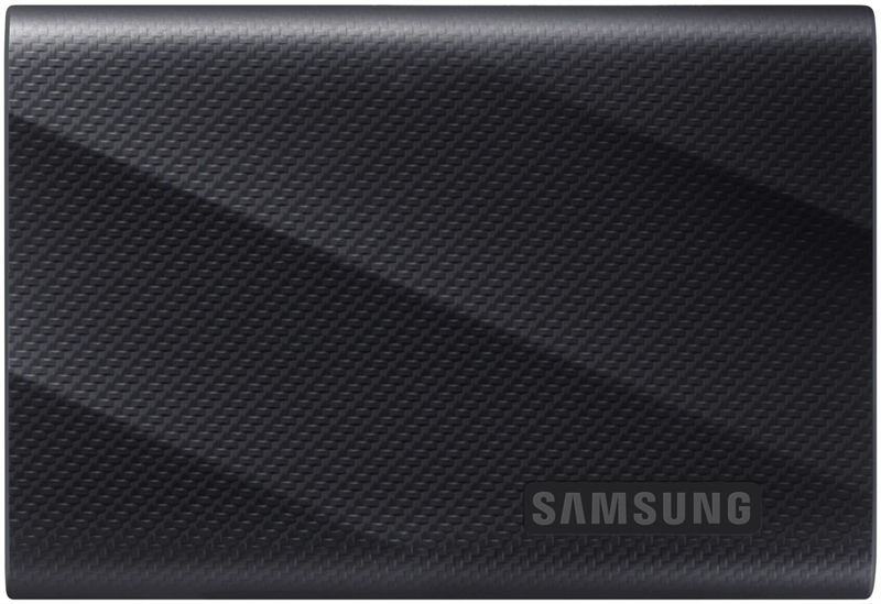 Внешний жесткий диск SSD 1TB USB 3.2 Gen 2х2 Type-C Samsung T9 Portable MU-PG1T0B/WW черный (до 2000/2000 МБ/с, V-NAND)