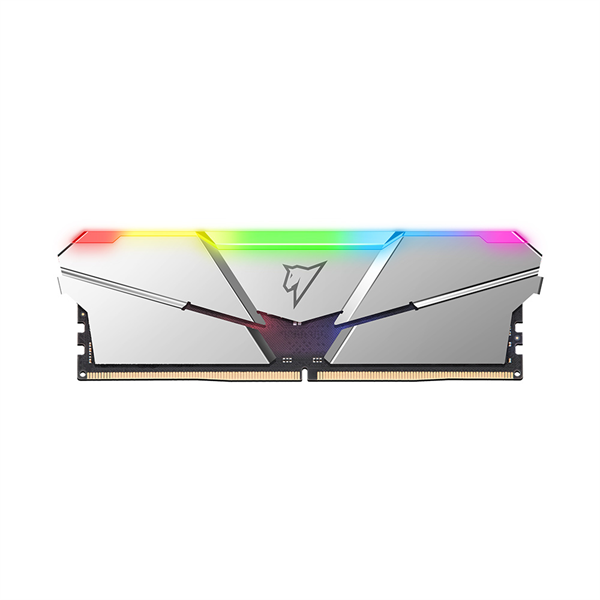 Оперативная память Netac Shadow RGB 32GB (2x16GB) DDR5-5600 (PC5-44800) C40 40-40-40-77 1.2V XMP Dual DIMM Kit Silver
