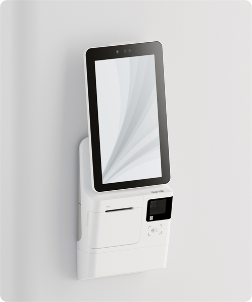 Информационный киоск с принтером SUNMI K2 Mini,  Android 7.1, 15.6" touch, 2GB+16GB, 58/80mm printer, Camera, Scanner, Wifi, Wall-Mount version