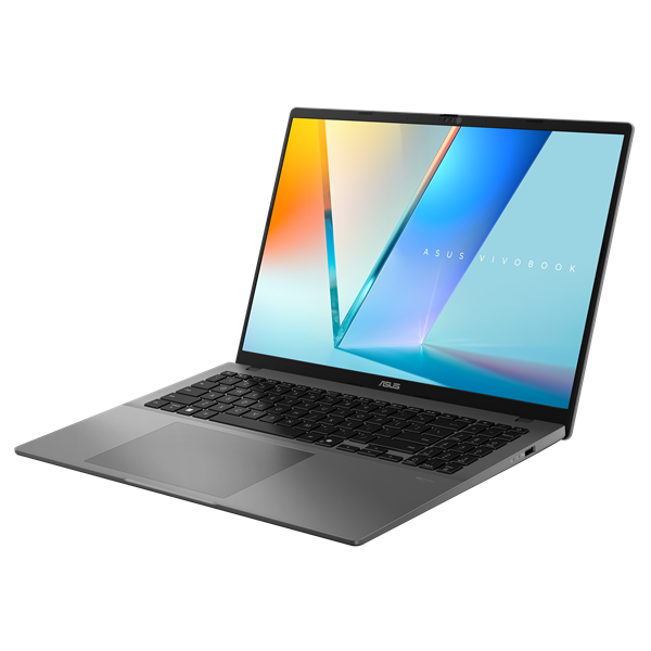 Ноутбук ASUS Vivobook S16 S3607CA-SH100 Intel Core Ultra 5  225H 1.7 GHz /DDR5 16GB 512GB PCIE G4 SSD /Intel UHD Graphics 16" OLED WUXGA  (1920 x 1200) 16:10/Without OS/ 1.66 kg/Matte Gray