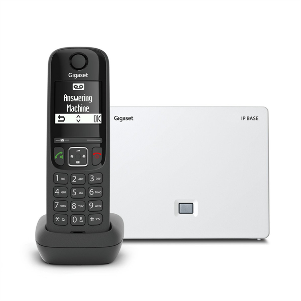 Телефон IP Gigaset AS690IP BASE RUS черный (S30852-H3124-R101)