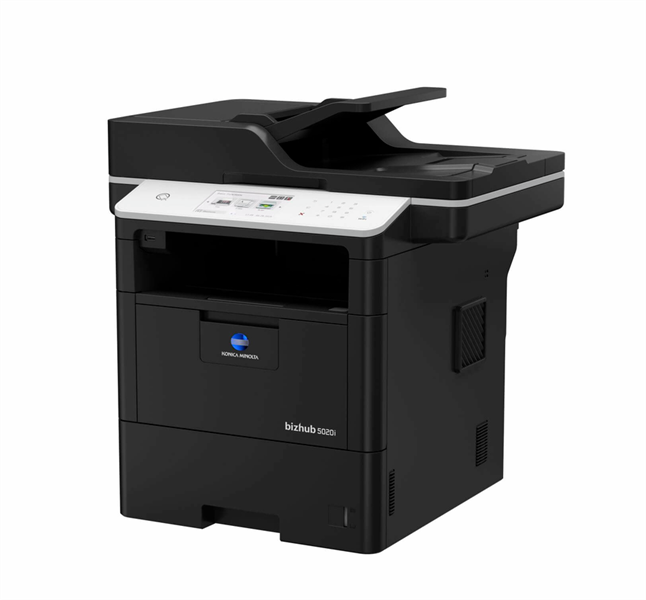 Аппарат Konica Minolta bizhub 5020i Ч/Б, A4, 1200dpi, 50 стр/мин, DADF(80), дуплекс, сеть, 1Гб, WiFi, PS3, факс, 570л, тонер (ACEU021)