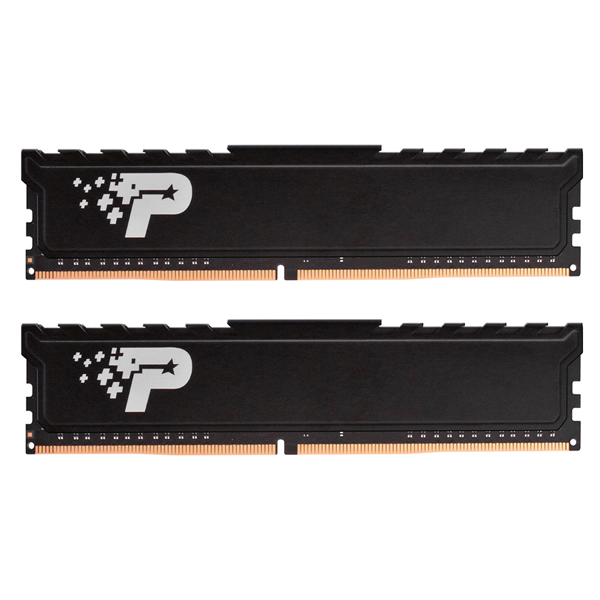 Память DDR4 2x8GB 3200MHz Patriot PSP416G3200KH1 Signature RTL PC4-25600 CL22 DIMM 288-pin 1.2В kit с радиатором Ret