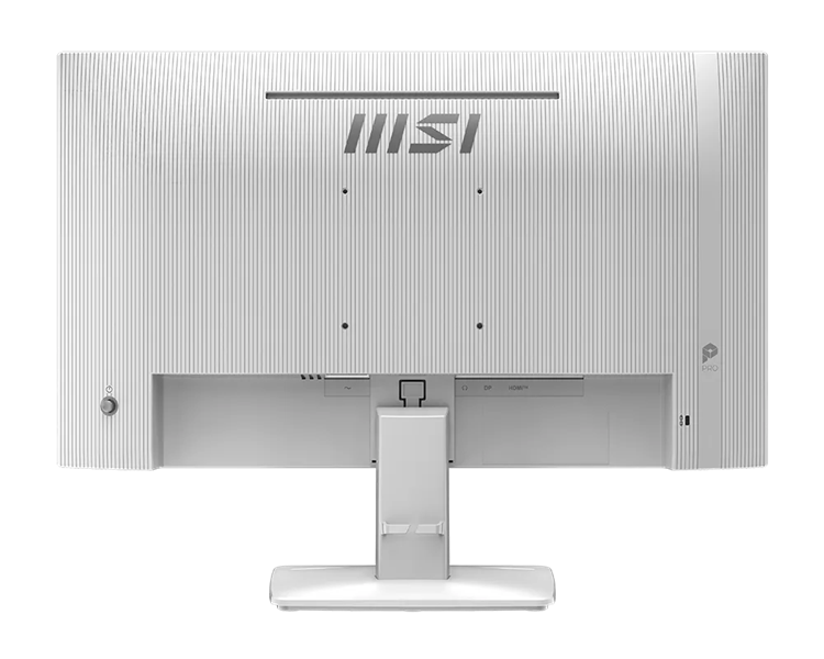 Монитор MSI PRO MP243W E14 23.8" 16:9 FHD(1920x1080) IPS Flat,4ms(GTG),1500:1,100M:1,300nit,178/178,HDMI, DP, Speaker,Tilt,VESA,144Hz,White,1y war-ty