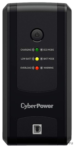 Источник бесперебойного питания CyberPower UT1100EG  Line-Interactive 1100VA/660W USB/RJ11/45 (4 EURO) (существенное повреждение коробки)